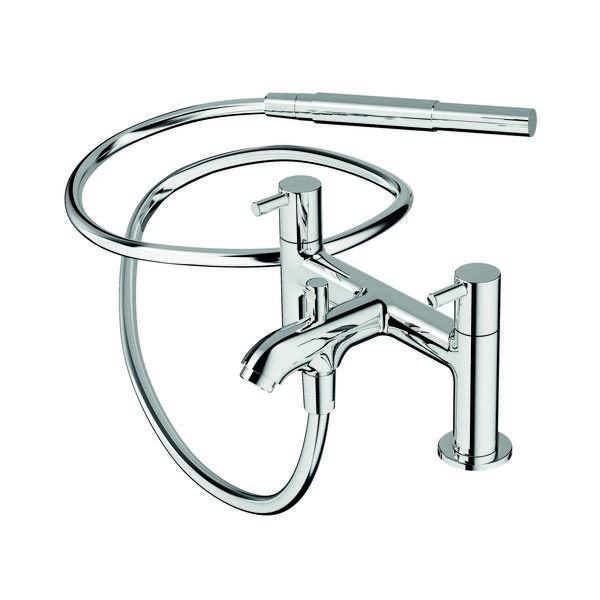 Ideal Standard Ceraline two taphole dual control bath shower mixer BC189AA