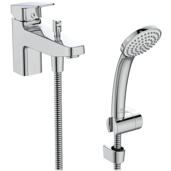 Ideal Standard Ceraplan single lever bath shower mixer with shower set BD267AA