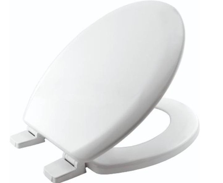 The Bemis ProSeat StaTite White 340550000 is a high-quality toilet seat designed to complement modern bathroom suites