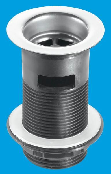 McAlpine BSW12 1.1/4in S/O Basin Waste & plug