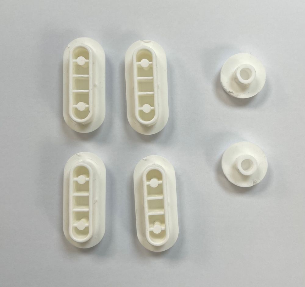 TOILET SEAT BUFFER PADS