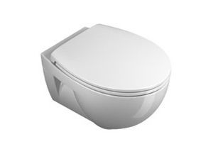 Catalano New Light Toilet White seat and Cover 5LIST00 with Fixings/Fittings and Hinges Standard Close
