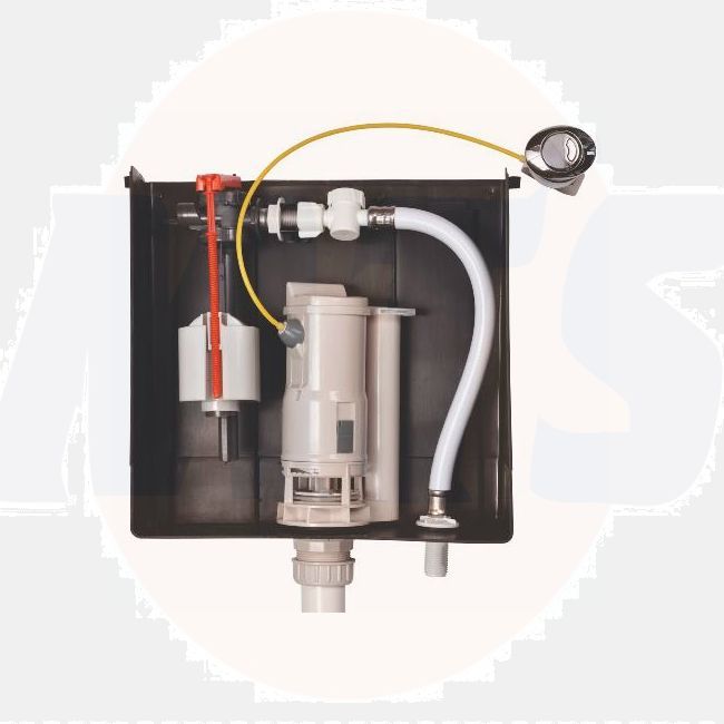 Macdee CDC41CP-AG Duo Compact Concealed Cistern