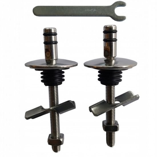 Cersanit Metropolitan Soft Close Toilet Seat Hinge Pillars and Fixings K99-0239