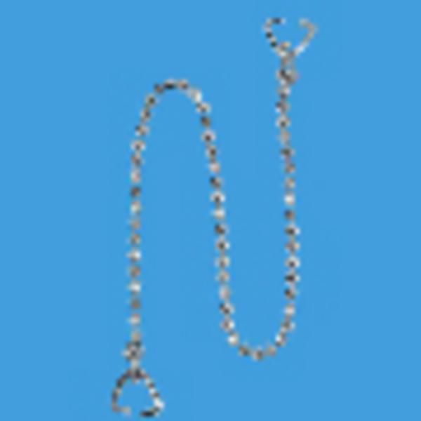 McAlpine CH5 10in Basin Chain 2xTriangles CP
