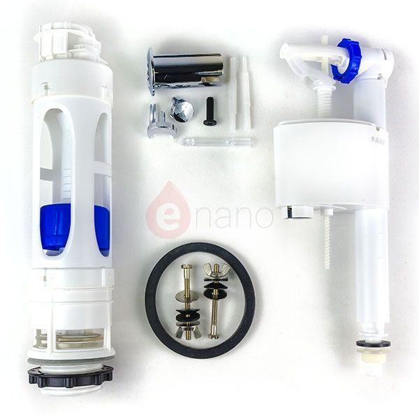 Complete Cistern Pack filling and drain 3 / 6L cistern DAMA SENSO, MERIDIAN-N, SIDNEY, GEORGIA, AMERICA Roca A822850001 / A822809001