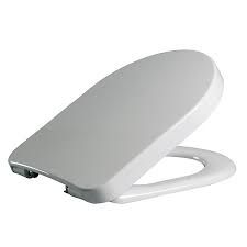 Cooke & Lewis Helena White Soft close Toilet seat 5034109995092