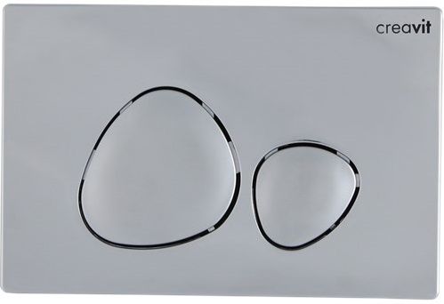 Creavit Spa Bright chrome flush plate GP7004.00