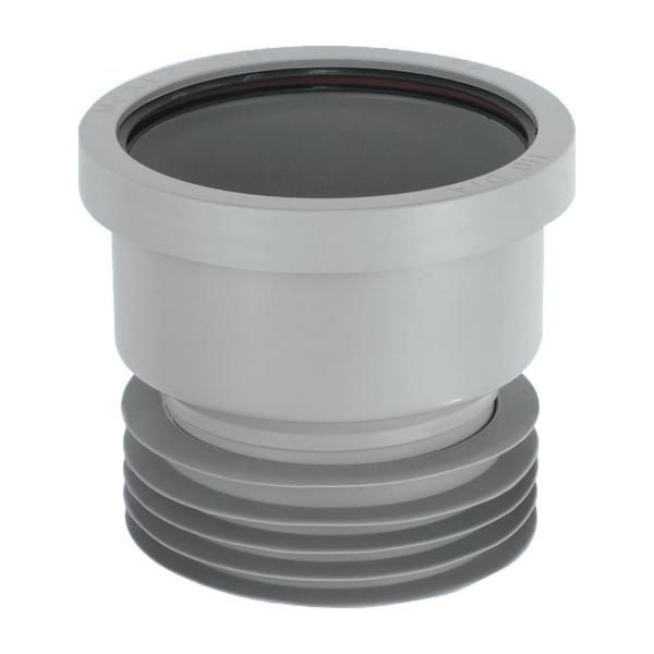 McAlpine DC1-GR Grey Drain Connector 4in/100mm{10}