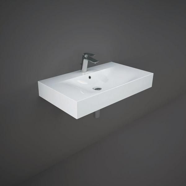 RAK Des 81cm Basin 1th DESWB08101AWHA Bathroomsuites