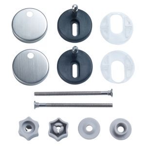 Diaqua Barbana & Formica - Levanzo 31166894 set of mounting garniture Soft Close Toilet Seat Hinges