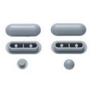 Diaqua Levanzo 31165896 Toilet Seat buffer set