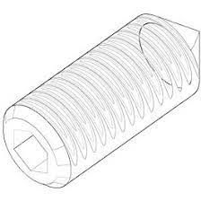 Dornbracht grub screw M4 x 10 DIN 914 09311113490