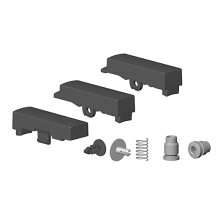Dornbracht Repair Kit for Thermostat Handle Black 90213301100-13