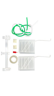 Thomas Dudley Niagara Pneumatic Tube Green and White With Cistern Fixings And Flush Connection 323536 / 323535