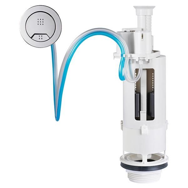 Wirquin KAYLA pneumatic operated dual flush valve is suitable for 2″ cistern outlets with 2