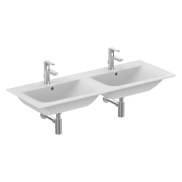 Ideal Standard Spares Concept Air 124cm Double Vanity basin - one taphole -E075101