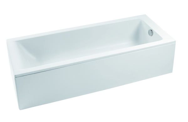 Ideal Standard  Concept 180 x 70cm Idealform rectangular bath - no tapholes  E152101