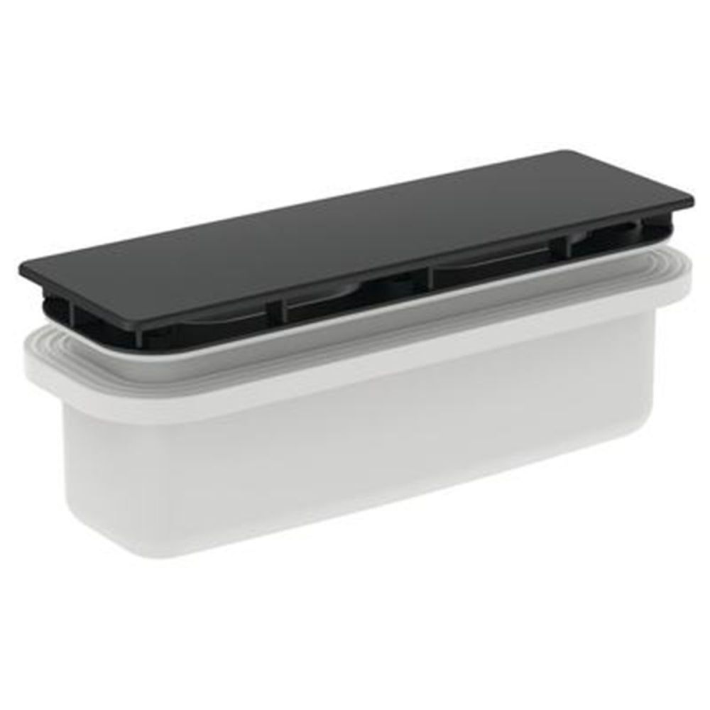 Ideal Standard  Ultra Flat New waste with silk black cover  E2331V3