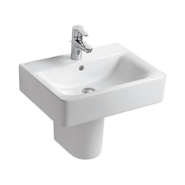 Ideal Standard  Concept Cube 55cm pedestal or furniture basin - one taphole  E784201