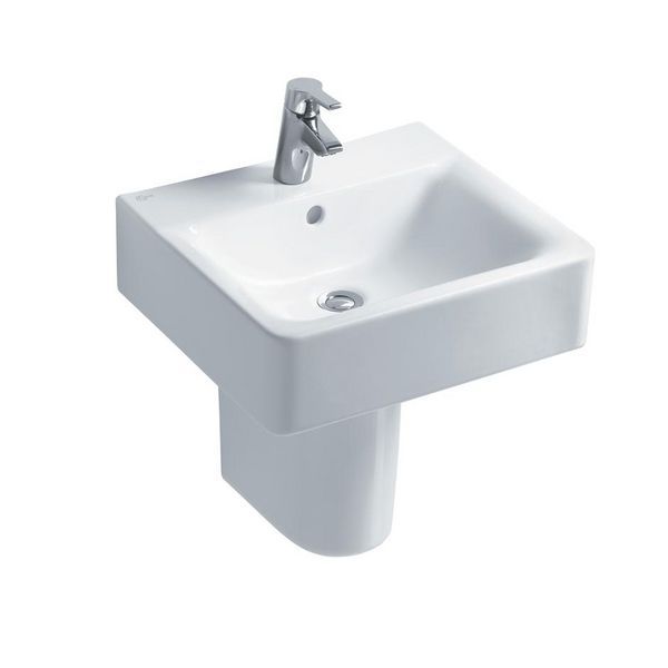 Ideal Standard Concept Cube 50cm pedestal or furniture basin - one taphole E788101