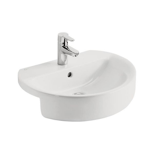 Ideal Standard Concept Sphere 55cm semi countertop basin - one taphole E792101