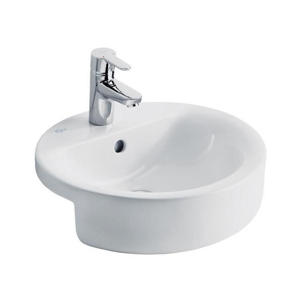 Ideal Standard  Concept Sphere 45cm semi countertop basin - one taphole  E797901