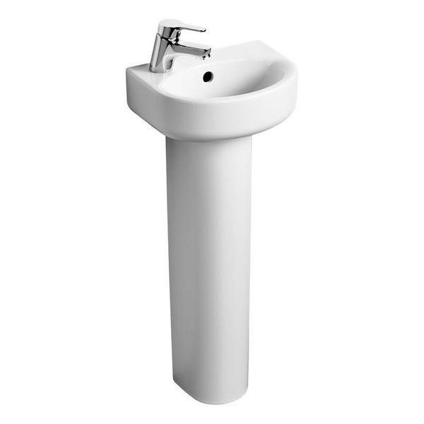 Ideal Standard Concept Arc 35cm hand rinse basin - one left hand taphole E798801