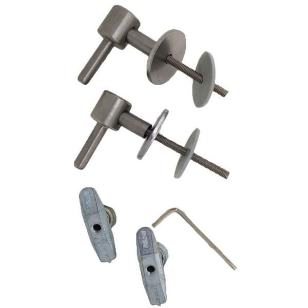 Ideal Standard White Seat Hinges EV28467