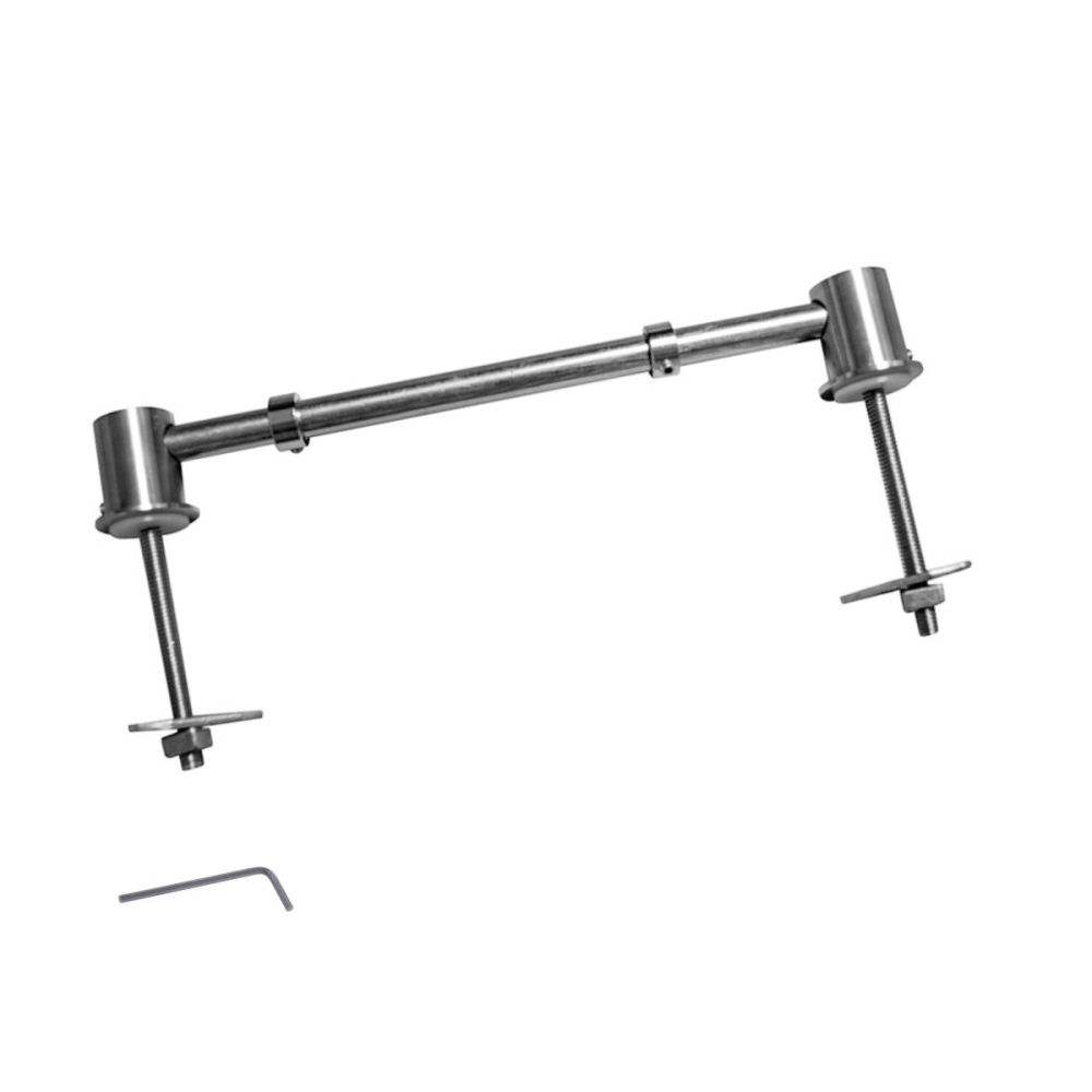 Celmac Top Fix Stainless Steel Toilet Seat Hinge Set FBH11SS