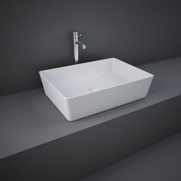 RAK Feeling 50Cm Rectangular Counter Top Wash Bsn FEECT5000500A Bathroomsuites