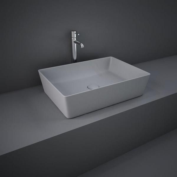 RAK Feeling 50Cm Rectangular Counter Top Wash Bsn FEECT5000503A Bathroomsuites