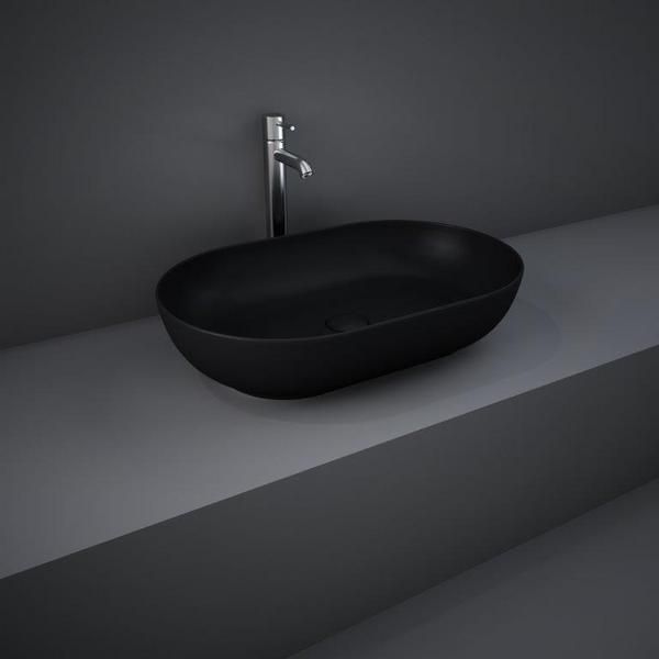 RAK Feeling 55Cm Oval Counter Top Wash Bsn FEECT5500504A Bathroomsuites