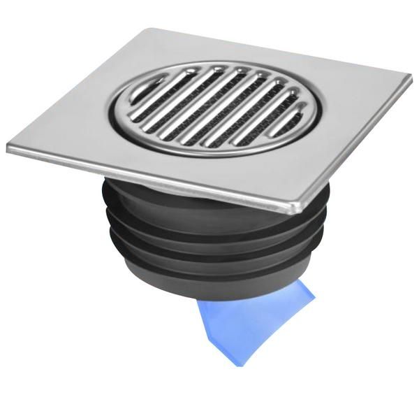 McAlpine FGT150-SV-110 SS 150mm Tile c/w NRV Valve,