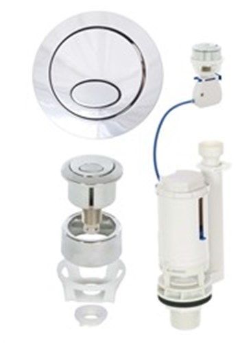 Fluidmaster Push Button Cable Dual-Flush Valve 51173 Toilet Cistern Flush  syphon spares