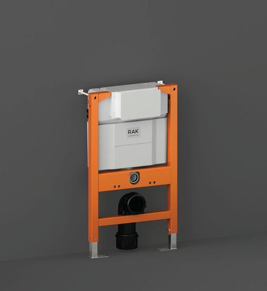 RAK Ecofix Top/Front Flush Conc Cistern And Frame FS04RAK82TF Bathroomsuites