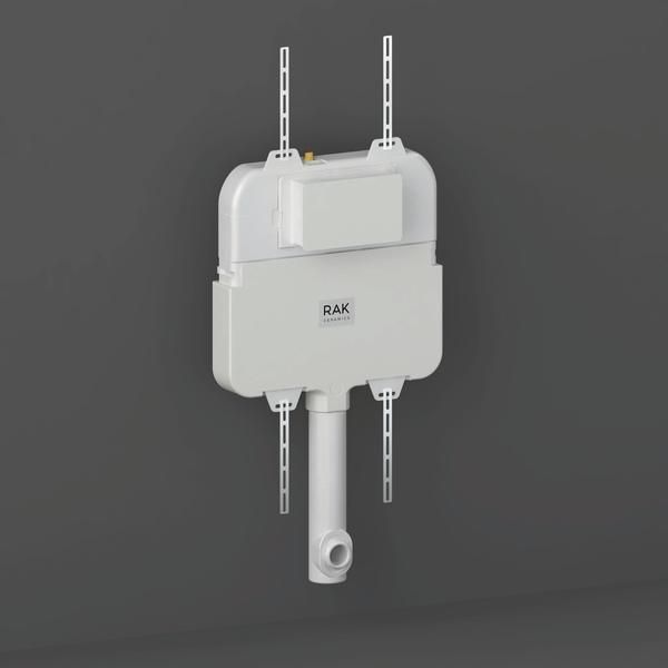 RAK Ecofix 8Cm Slimline Front Flush Conc Cistern FS12RAK8C Bathroomsuites