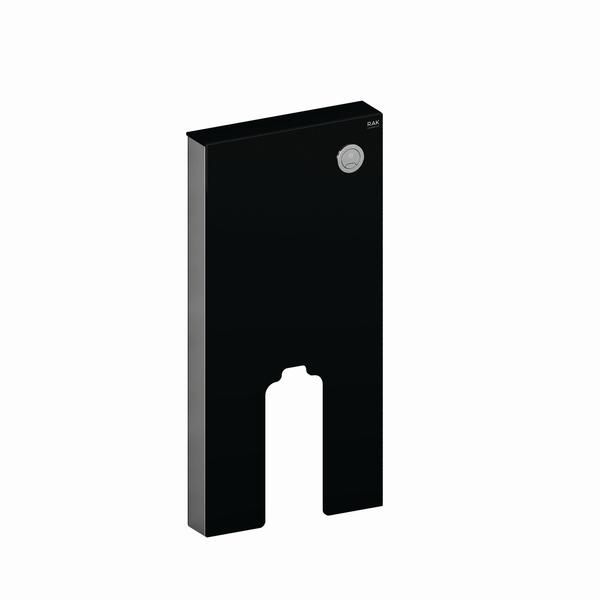RAK Obelisk Cistern Cabinet For Btw Pan In Black FS12RAKCABBLK Bathroomsuites
