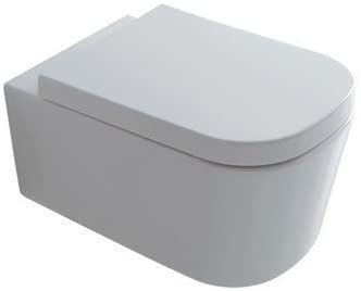 Galassia Soft closing Toilet Seat. White Matt. 5455MT