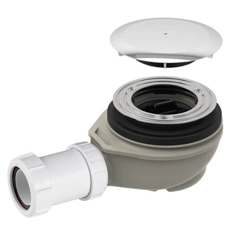 Geberit Shower Drain D90 With Ready-To-Fit Set And Drain Cover 150.555.21.1