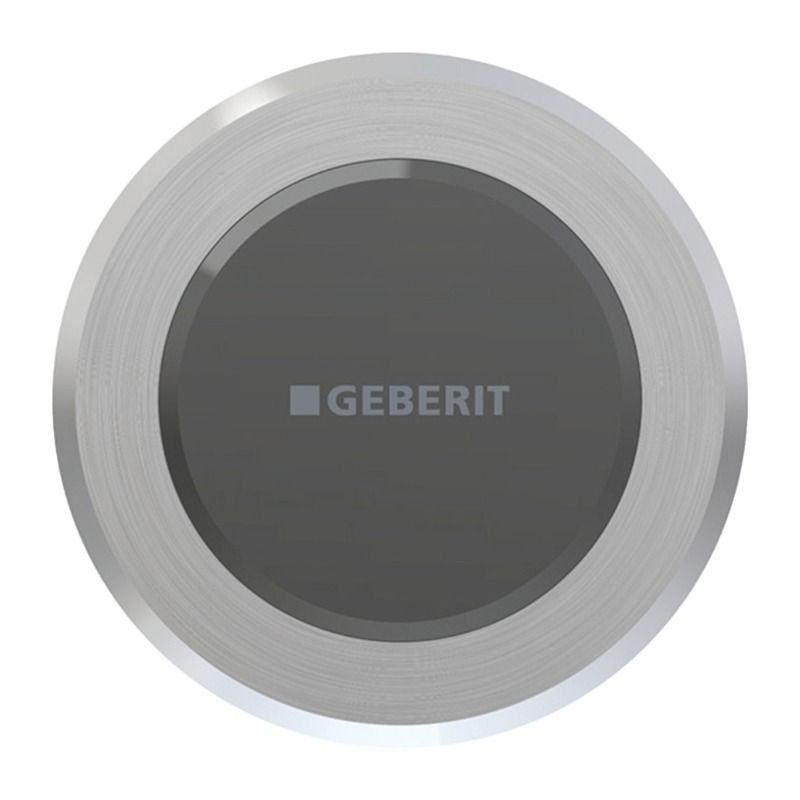115937SN6 Geberit Type 10IR Electronic Dual Flush  Battery Operation - Brushed Chrome 115.937.SN.6