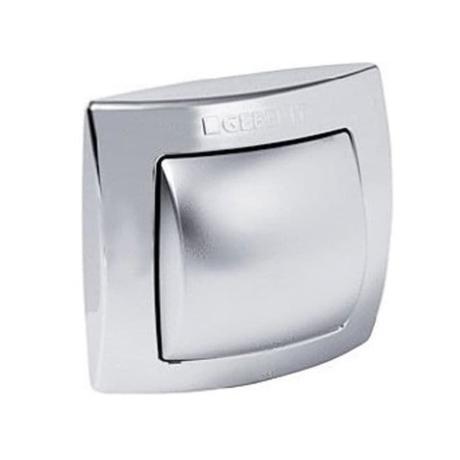 Geberit Bright Matt Chrome Single Flush Push Button 240.571.KA.1