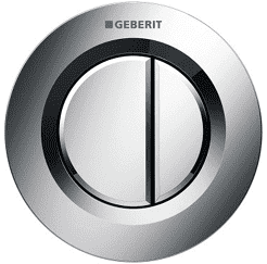Geberit remote control type 01, pneumatic, 2-flush, flush actuator 116.042.21.1
