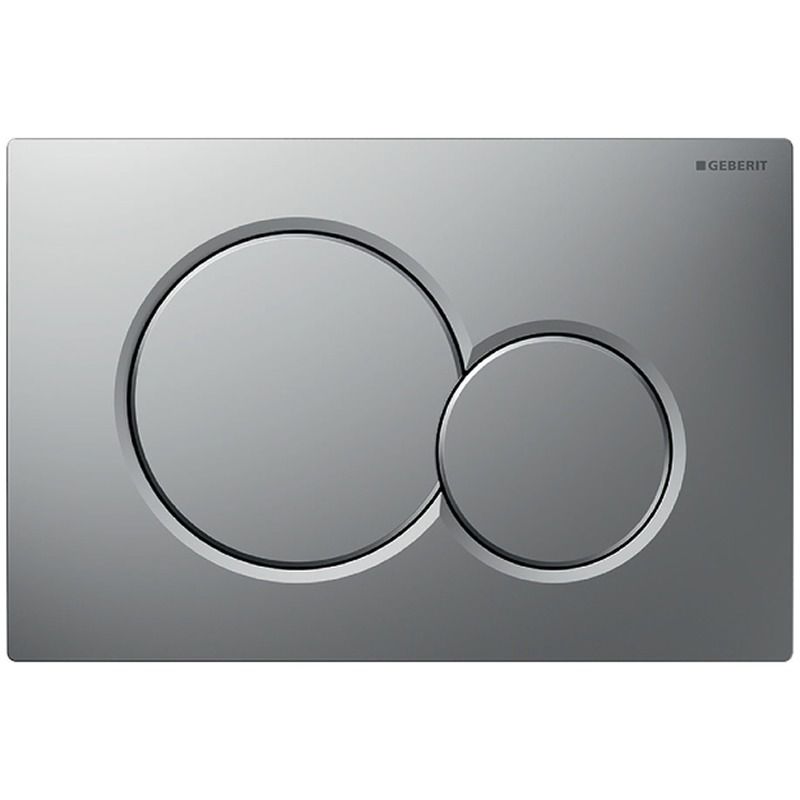 Gebetrit 115.770.46.5 Geberit Sigma01 dual flush plate  matt chrome for Concealed Cisterns