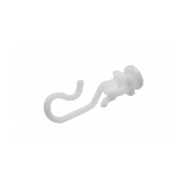 Croydex GP98900 Hook & Glider Pack Wht