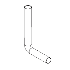 FLUSH PIPE ELBOW GR-S113-0250