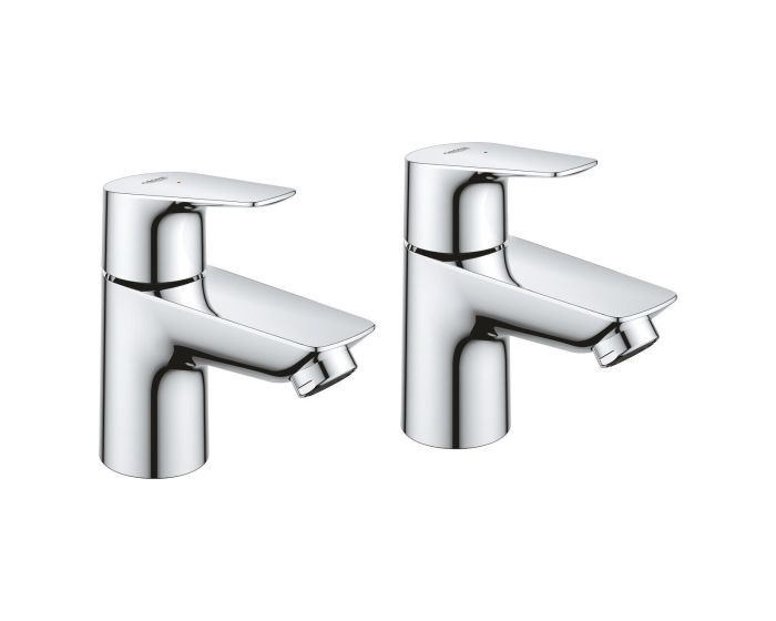 Grohe 2042110M BauEdge Pair of Taps UK