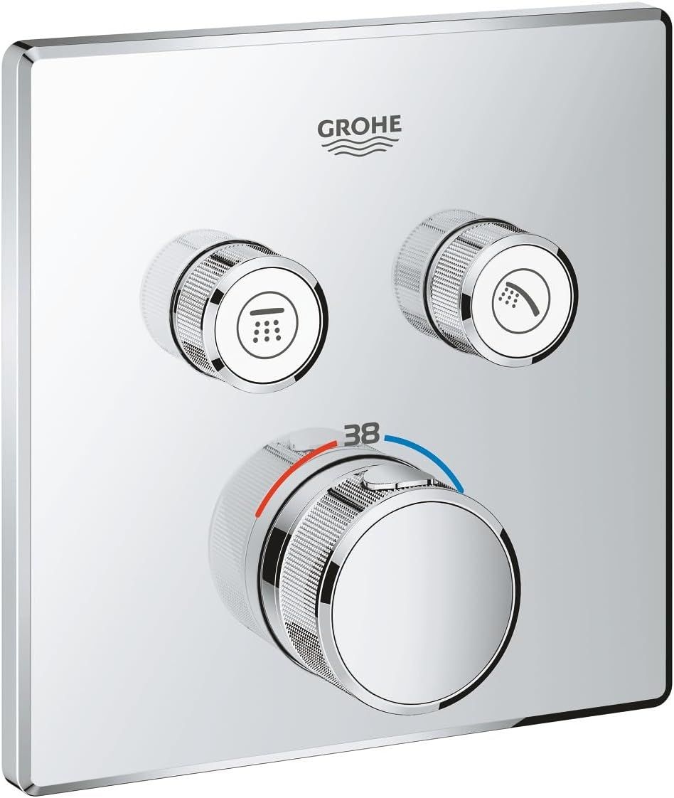 Grohe SmartControl Flow Control Concealed Bathroom Faucet (2 Way Surface Mounted Group) 29148000