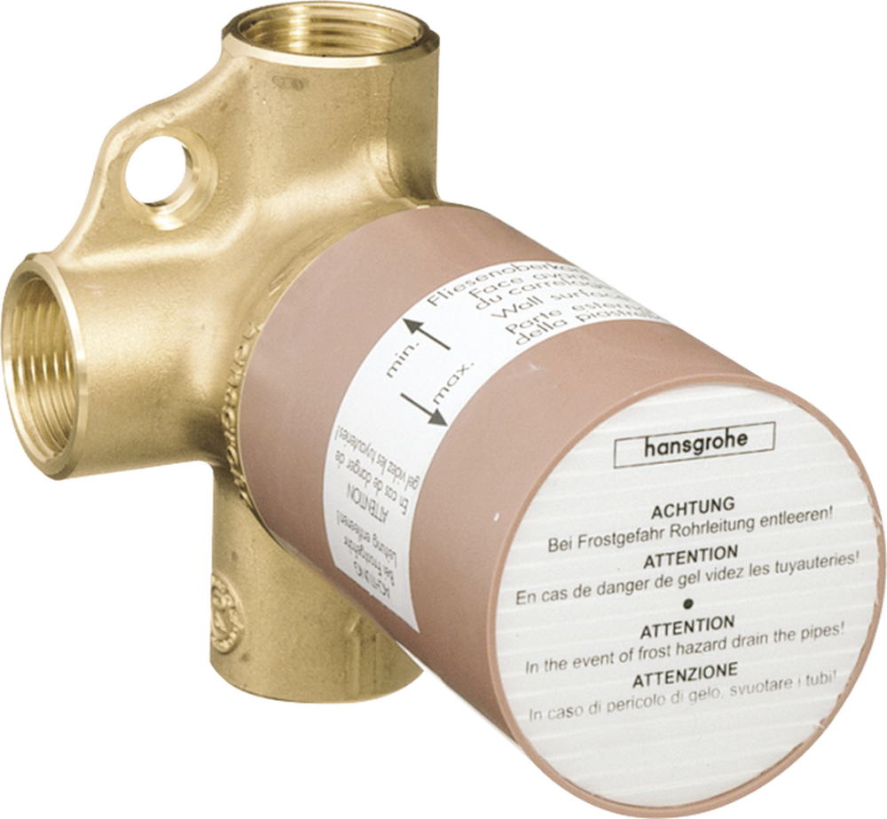 Hansgrohe Basic set for Trio shut-off / diverter valve for concealed installation 15981180