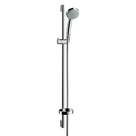 hansgrohe Croma 100 27772, -000 Shower set Vario with shower bar 65 cm and soap dish